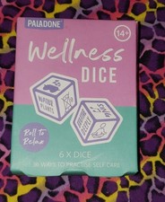 Paladone Wellness Dice 36 Ways To Practice Self Care Roll To Relax Game NEW