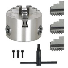 LABLT 3" K11-80 80mm Lathe Chuck 3 Jaw Self-Centering Milling Machine CNC Chuck