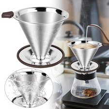 Doppelschicht Kaffee Filter Dauerfilter Kaffe...