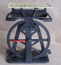 ANTIQUE TABLE POSTAL LETTER PENDULUM FULL CIRCLE SCALES BALANCE 500 g / 1920s