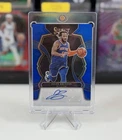 2022-23 Panini Select Jalen Brunson Signatures Blue Prizm Auto /49 S-JBR