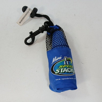 Speed Stacks 12 Mini Micro Cups Official Speed Sport Stacking w/ Carry Case Bag