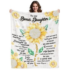 Bonus Daughter Gifts, Birthday Gifts for Stepdaughter from Bonus Mom Dad, Gra...