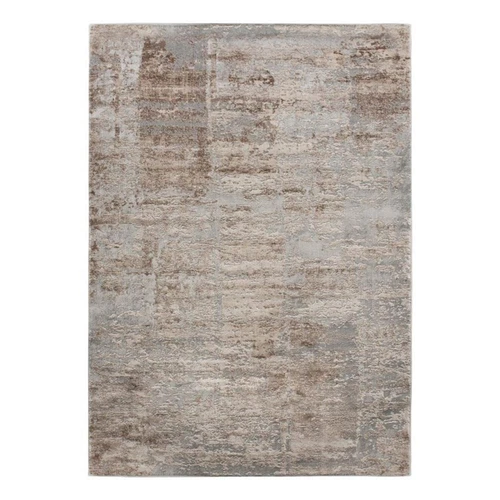 Renwil Ariella 60x84" Modern Polyester Fabric Area Rug in Brown & Gray - Picture 1 of 5