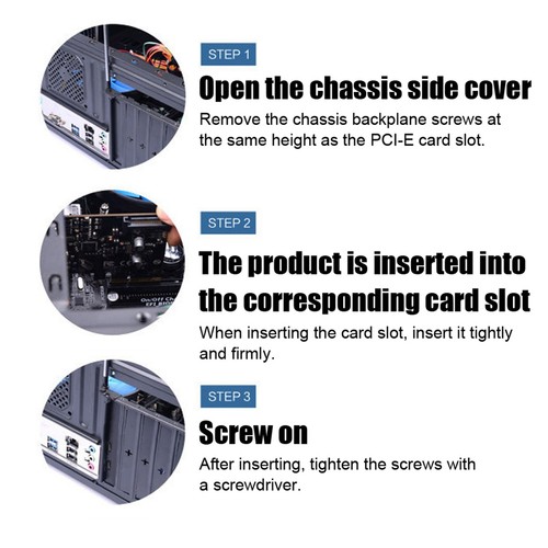 Usb3.2 Expansion Card Type‑C+Type‑A Desktop Expansion Card For Asmedia Asm DE - Afbeelding 6 van 10