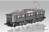 Piko ~E-Lok/Sound Br E 91 Drg Ii + Plux22 Dec. 51549