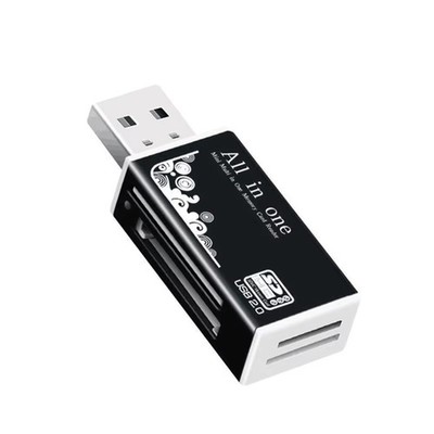 Alloy Card Reader 4 Ports USB2.0 Micro SD TF M2 MS Pro Duo MMC SDHC DV Phone