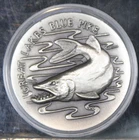 Longines Symphonette Blue Pike Sterling Silver 1 ozt Medal w/ Capsule !!