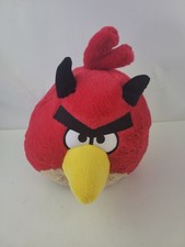 Angry Birds Red Bird 10" Plush Stuffed Animal Commonwealth 2010 Medium No Sound