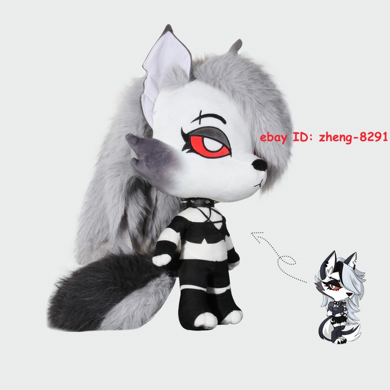 New H45CM Helluva Boss Loona Plush Soft Doll Stuffed Toys Anime