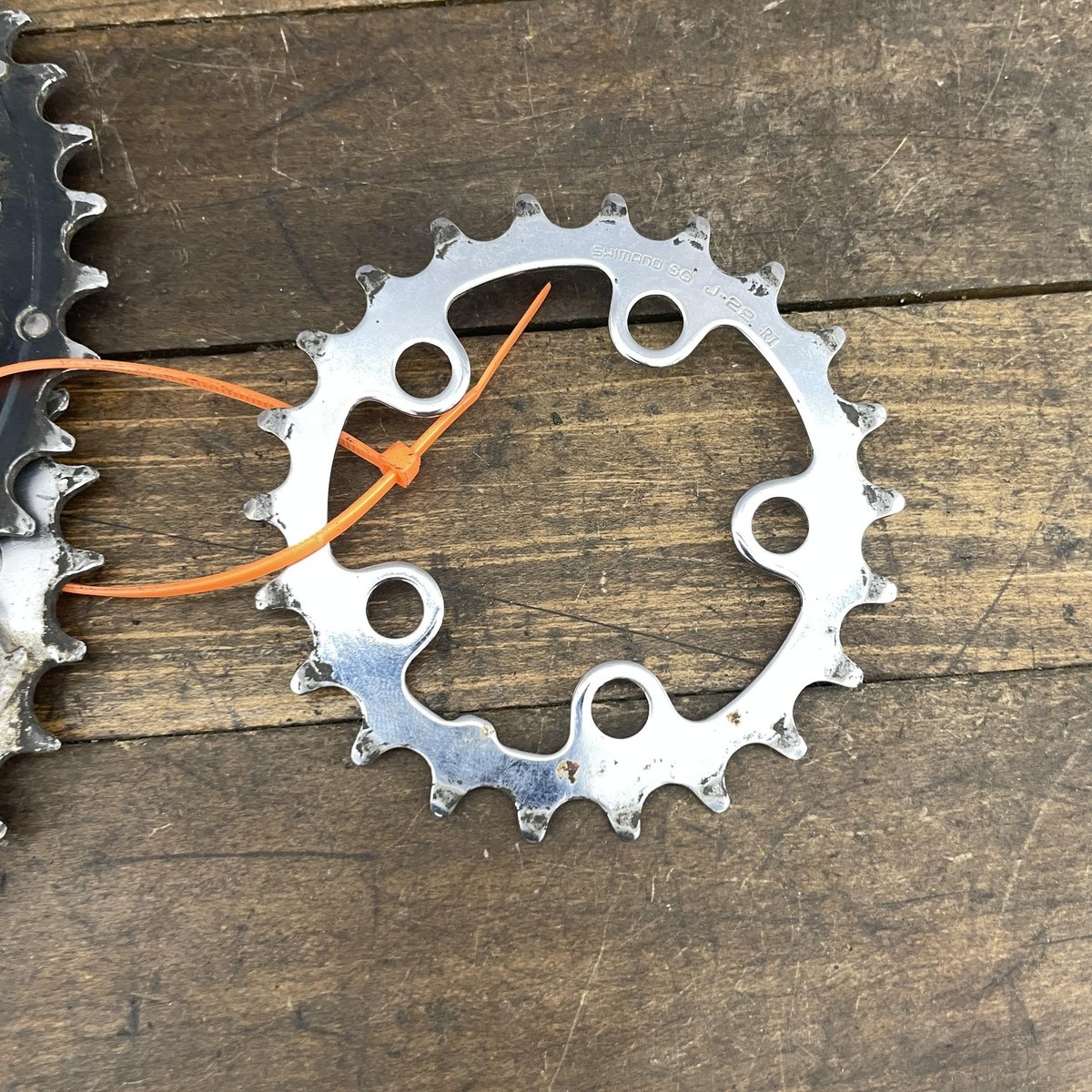Vintage Shimano Deore LX Hyperdrive-C Chainring Set 94/58 BCD 42T