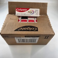 CASE OF 24 COLGATE TOTAL CLEAN MINT TOOTHPASTE 0.88 OZ TRAVEL SIZE BULK