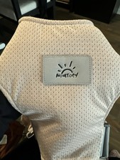 Momtory Baby wrap Carrier Cream With Adjustable Straps