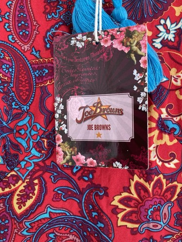 Joe Browns Red Mix Floral Strappy Viscose Top Size 12/14 Boho Holiday Summer - Picture 11 of 14