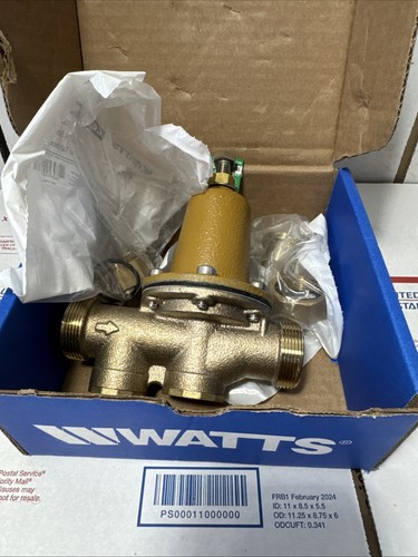 Watts LF25AUB-S-DU 3/4 Water Pressure Reducing Valve Integral Bypass EDP#0960006 - Picture 3 of 3