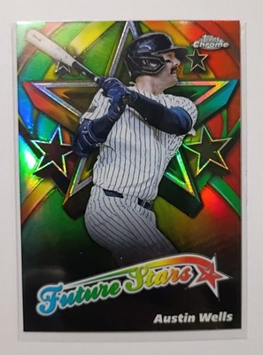 2025 Topps Chrome - Future Stars Austin Wells #FS-9