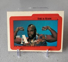 1983 Topps The A-Team sticker #9 Mr T