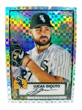 2021 Topps Chrome Platinum Anniversary Lucas Giolito #247 X-Fractor White Sox