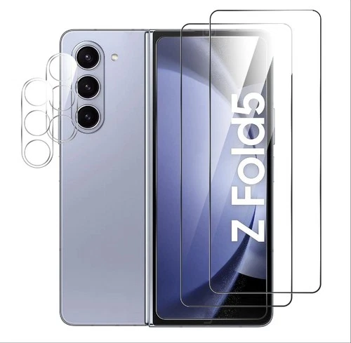 Samsung Galaxy Z Fold 5 Screen Protector 2-Pack + 2 Camera Protectors – C