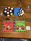 Lot of 5 Soft Books Plush Stuffed Animal Baby Toy Crinkle Sensory Development  — photo 7