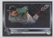 2022 Topps Chrome Veteran Logan Gilbert #CVA-LG Auto 1u1