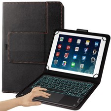 TouchPad Keyboard case for 9",9.7",10.1",10.2",10.5",10.9",11" Tablets,2-in-1...