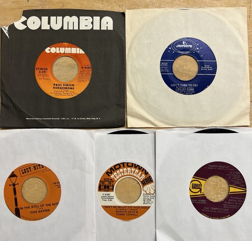 85 45 rpm Records Great For Jukebox Rock N Roll Oldies Doo Wop R&B - Picture 4 of 17