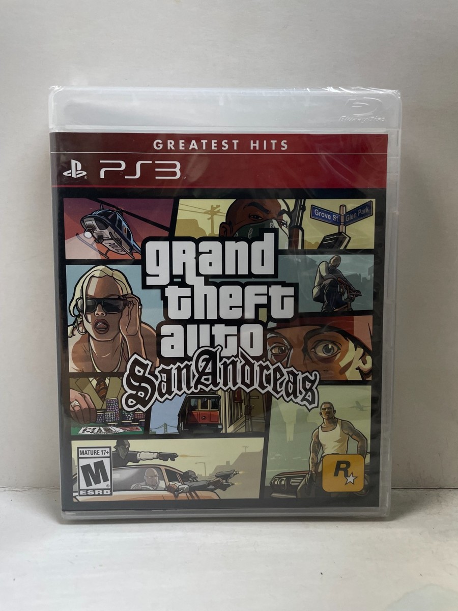 PS3,PS4,PS,PSP,3DS,GBAゲームソフト Grand Theft Auto: San Andreas (PlayStation 3/PS3) Brand New