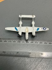 Mandarin 1:160 Mini Planes Lockheed P-38 Lightning Diecast Metal Model
