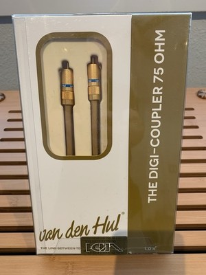 van den Hul DIGI-COUPLER 75 ohm Digital Audio Cable RCA - RCA 1m $168 List
