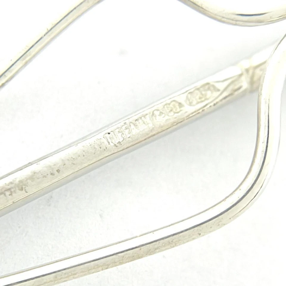 Tiffany & Co Sterling Silver 925 Golf Club Tie Clip Money Clip Vintage - Image 4 of 4