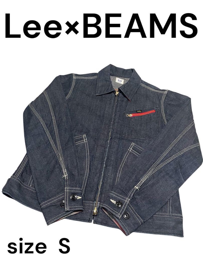Lee Beams 91-B Denim Jacket Zip-Up size S Shipping from