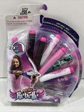 Nerf Rebelle 12 Foam Dart Refill Nerf Gun Bow Ammo Pack Set Hasbro Damage Pkg