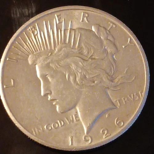 1926-P $1 PEACE SILVER DOLLAR CH/GEM BU