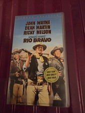 Rio Bravo (VHS, 1998) video cassette tape John Wayne 