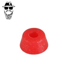 ORIGINAL LOWRIDER 8 Ball Branded Springer Cushion Rubber Sparkle Red 32x16mm.