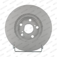 Ferodo 2X Bremsscheibe Vorne Ø255 Mm BelüFtet Beschichtet FüR Toyota Prius _W3_