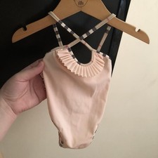 Burberry Bikini Rosa Nova Check Baby Mädchen Einteiler