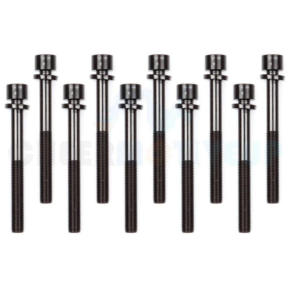 Juego de 10 pernos de cabeza para Isuzu Amigo Rodeo Rodeo Sport Suzuki Forenza Reno 2,2 L Foto 2 de 4