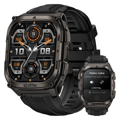 KOSPET TANK M4 GPS Smartwatch Herren Globale Offline-Karten 100m Wasserdicht NEU