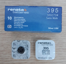 395 SR927SW RENATA Watch Batteries Cell Silver Oxide Battery Longest expiry