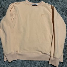 Fila Women's Long Sleeve Crew Sweatshirt Peach Size Large