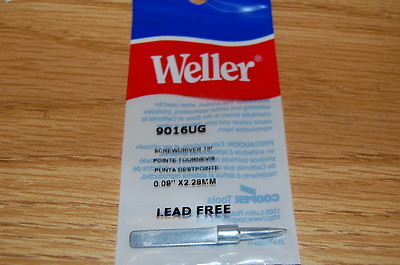 Weller 9016UG Tip 0.09'' x 2.28 mm Point Screwdriver Soldering Free Ship Lead Fre