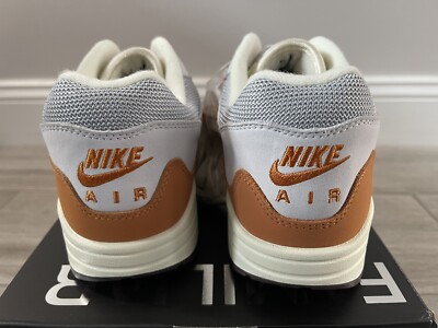 Nike Air Max 1 x Patta Monarch DH1348-001 Metallic Silver Pure Platinum Size 12 Patta x Nike Air Max 1 Monarch DH1348-001 Metallic Silver  main image 3