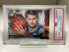 🐐 2018-19 NBA Panini Court Kings Luka Doncic Acetate #7 Rookie Card PSA 8