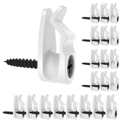 Paquete de 50 clips para colgar luces de cadena al aire libre