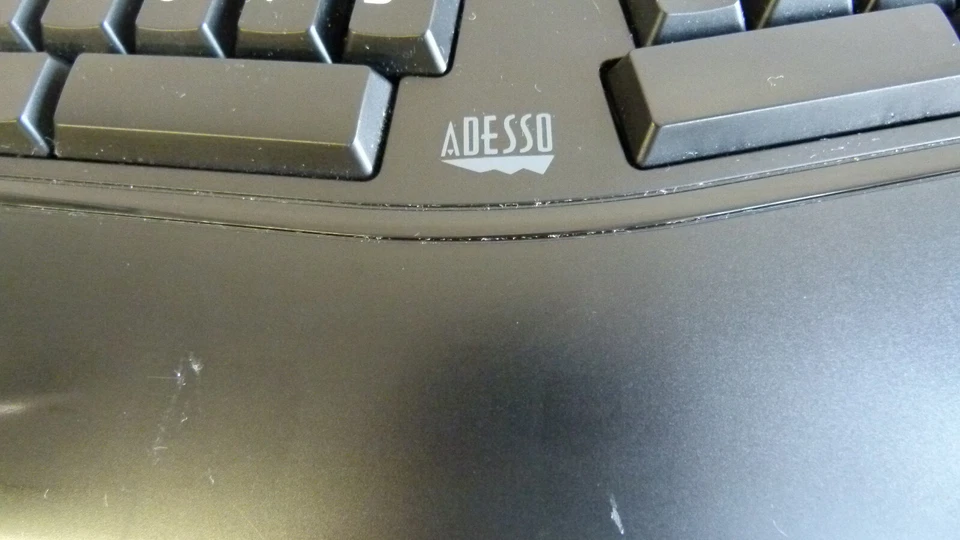 Adesso Tru-Form Media 1500 Wireless Ergonomic Keyboard with USB Dongle - Image 2 of 4