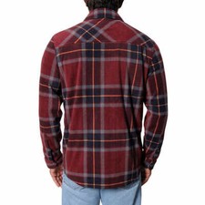 Freedom Foundry Mens Plaid Fleece Shirt,GREEN,BLACK,Blue,RED VARIOUS COLORS,SIZ 