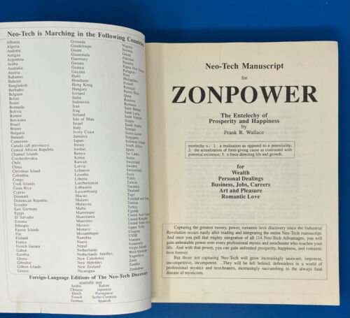Our Neo-Tech World & Discovery, Zon Power, Lot of 2 Books, Wallace, Hamilton - Picture 3 of 22