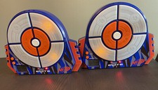 Two 2 Nerf Elite Electronic  Digital Dart Board Target Lights  Sounds